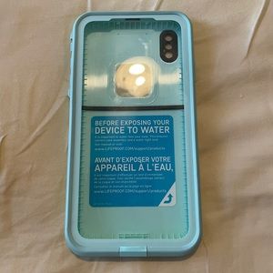 Teal IPhone XS Max Lifeproof Case